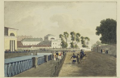 Dom Apraksina nad Fontanką, 1821-1822 autorstwa Andrei Yefimovich Martynov