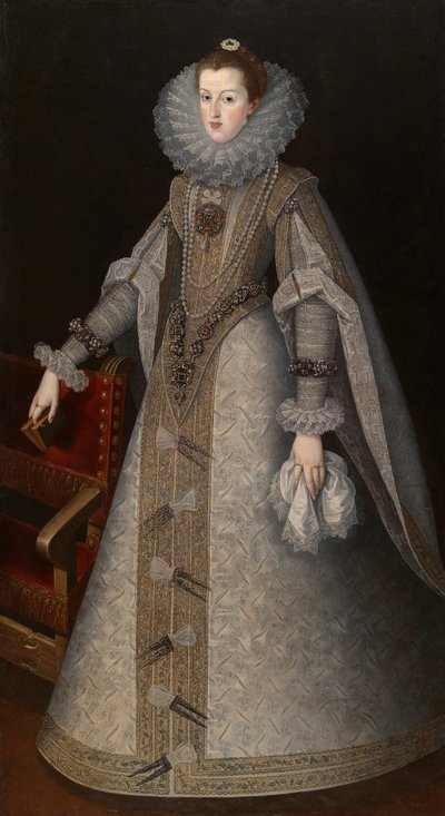 Królowa Małgorzata Hiszpańska, ok. 1610. autorstwa Andres Lopez Polanco