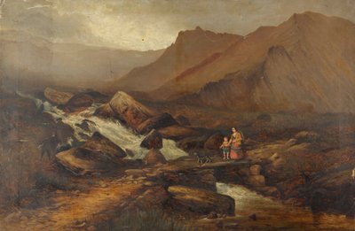 W pobliżu Idwal, Walia autorstwa Andrew Brandish Holte