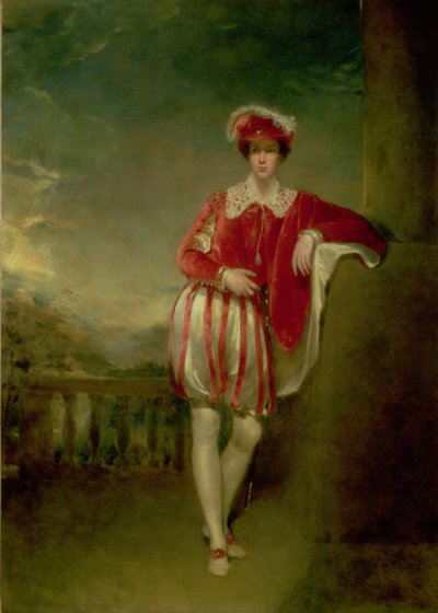 Aktor William Henry West Betty (1791-1874) autorstwa Andrew Geddes