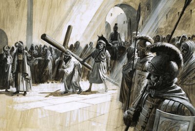Chrystus niosący krzyż autorstwa Andrew Howat