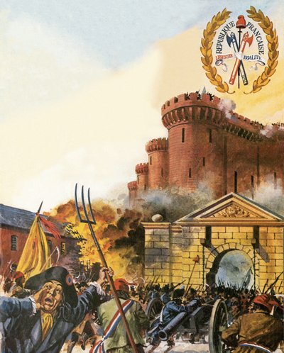 Szturm na Bastylię autorstwa Andrew Howat