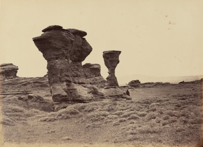 Płyta 12. Dial Rock, Red Buttes, 1869 (zdjęcie) autorstwa Andrew Joseph Russell