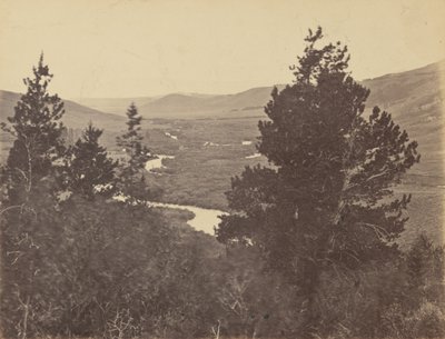Płyta 14. Dolina Wielkiego Laramie, od strony gór, 1869 r. (zdjęcie) autorstwa Andrew Joseph Russell