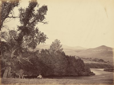 Płyta 20. Źródło rzeki Laramie, 1869 r. (zdjęcie) autorstwa Andrew Joseph Russell