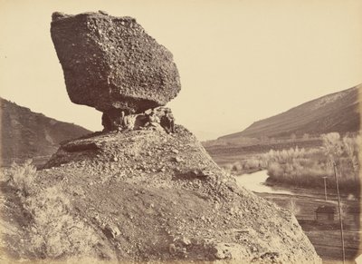 Płyta 33. Sfinks z doliny, 1869 r. (zdjęcie) autorstwa Andrew Joseph Russell