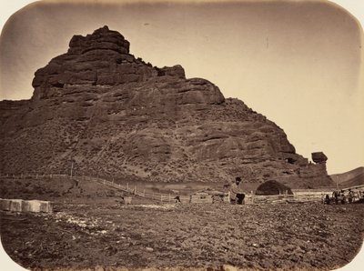 Płyta 34. Sentinel Rock, Weber Valley, 1869 (zdjęcie) autorstwa Andrew Joseph Russell