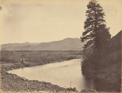 Płyta 43. Dolina Weber z przełęczy Willhelmina, 1869 r. (zdjęcie) autorstwa Andrew Joseph Russell