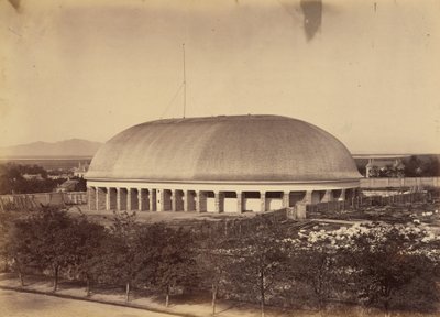 Płyta 50. Wielki przybytek Mormonów, 1869 (zdjęcie) autorstwa Andrew Joseph Russell