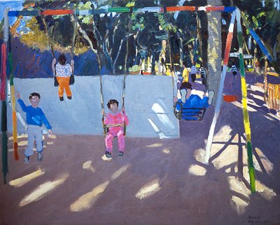 Huśtawka dzieci, 1996 autorstwa Andrew Macara
