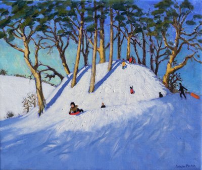Boże Narodzenie na sankach autorstwa Andrew Macara