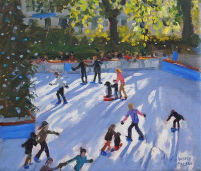 Łyżwiarstwo, Muzeum Historii Naturalnej, 2014 autorstwa Andrew Macara