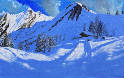 La Clusaz, Francja, 2017, autorstwa Andrew Macara