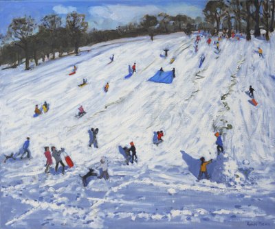 Duży bałwan, Chatsworth, 2012, autorstwa Andrew Macara