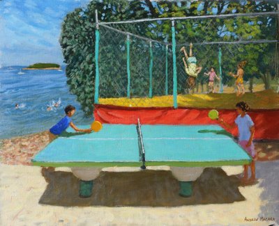 Ping Pong, Vrsar, Chorwacja, 2022 autorstwa Andrew Macara