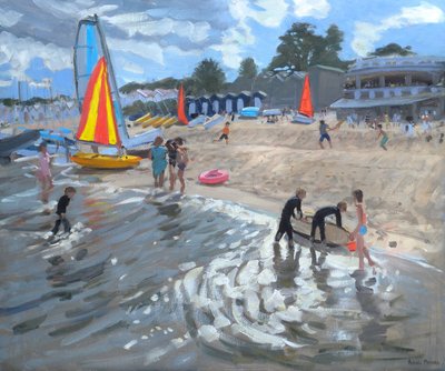 Żaglówki, 2009 (olej na płótnie) autorstwa Andrew Macara
