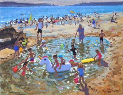 Jednorożec,Tenby,2017, autorstwa Andrew Macara