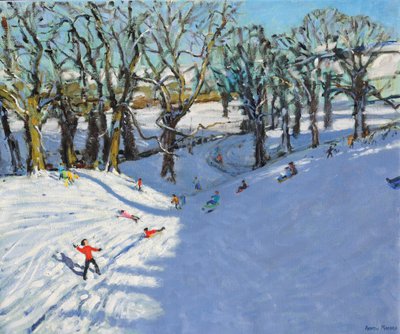 Zima, Rowsley, Derbyshire, 2014 autorstwa Andrew Macara
