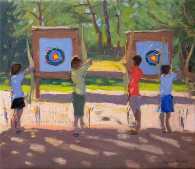 Młodzi łucznicy, 2012 autorstwa Andrew Macara