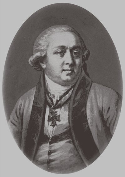 Portret architekta Iwana Jegorowicza Starowa 1745-1808, 1870 autorstwa Andrey Mikhaylovich Lushev
