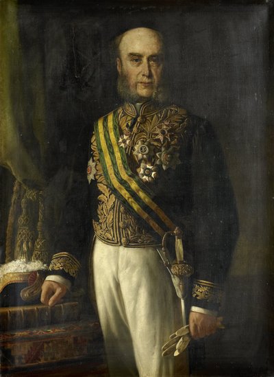 James Loudon (1824-1900). Generalny Gubernator (1871-75) autorstwa Andries van den Berg