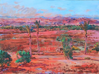 Desert Palm Vista autorstwa Andrii Kutsachenko