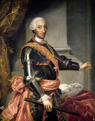 Portret Karola III autorstwa Andrés de la Calleja