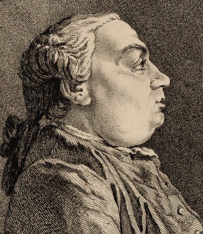 Portret kompozytora Niccolò Jommelli 1714-1774. autorstwa Ange Laurent de Lalive de Jully