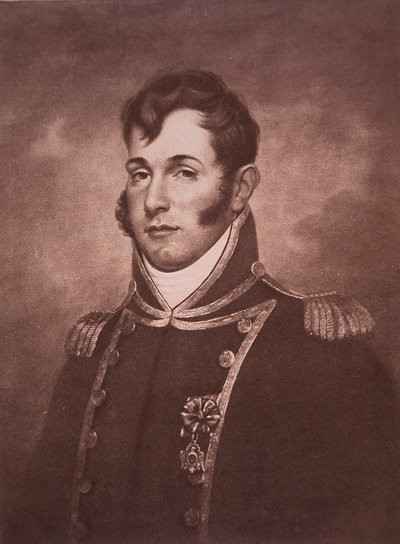 Oliver Hazard Perry (lito) autorstwa Thomas Kelly