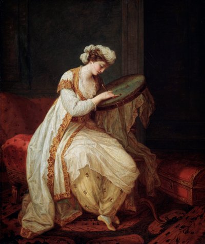 Turczynka, 1773. autorstwa Angelica Kauffmann