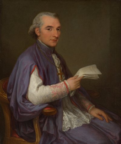 prałat Giuseppe Spina 1756-1828, 1798. autorstwa Angelica Kauffmann