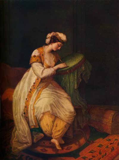 Poranna rozrywka, c1784 autorstwa Angelica Kauffmann