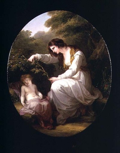 Cleone autorstwa Angelica Kauffmann