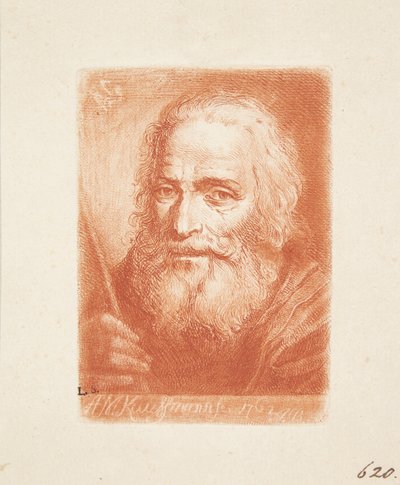 Brodaty starzec autorstwa Angelica Kauffmann