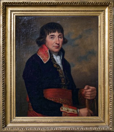 Generał Augustyn de Lespinasse autorstwa Angelica Kauffmann