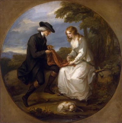 Insane Maria autorstwa Angelica Kauffmann