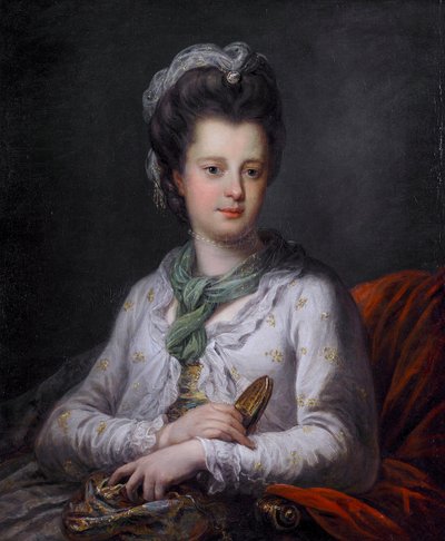Portret Elizabeth Kerr, z domu Fortescue, markizy Lothian autorstwa Angelica Kauffmann