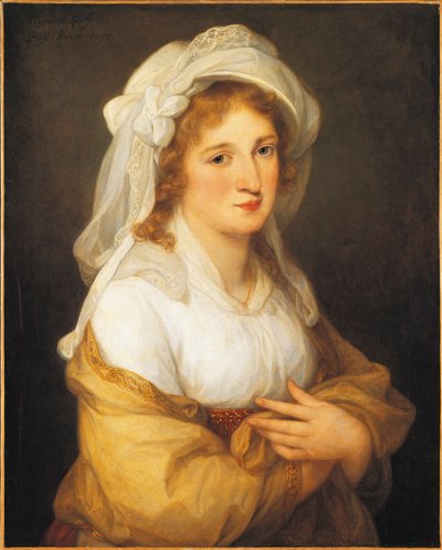 Portret księżnej Marii Józefy Hermenegild Esterhazy autorstwa Angelica Kauffmann
