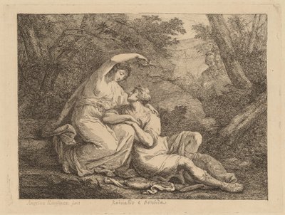 Rinaldo i Armida autorstwa Angelica Kauffmann