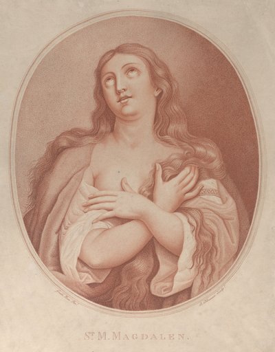 Święta Maria Magdalena, 15 stycznia 1779 r. autorstwa Angelo Albanesi