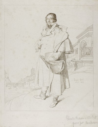 Charles Francois Mallet, ok.1809 autorstwa Angelo Boucheron
