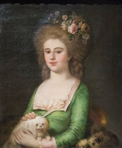 Portret Teresy Campori autorstwa Angelo Crescimbeni