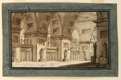 Scenografia, Wnętrze Pałacu autorstwa Angelo Toselli