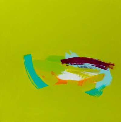 Port: St. Ives, 2013, akryl na płótnie autorstwa Angie Kenber