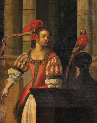 Poczwórny ekran dwustronny, ok.1700 autorstwa Anglo Flemish School