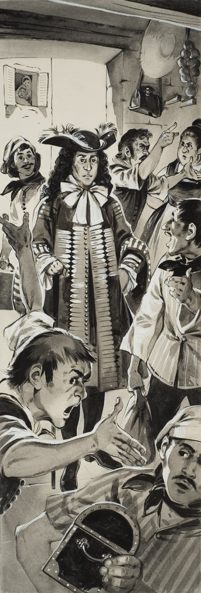 Grand Tour (gwasz na papierze) autorstwa Angus McBride