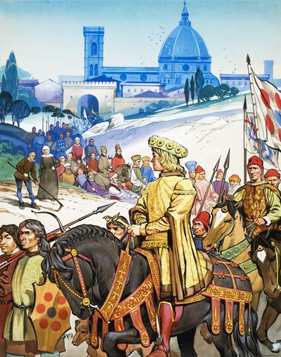 Wielkie wydarzenia w historii: Włoski renesans - Florencja i Medyceusze autorstwa Angus McBride