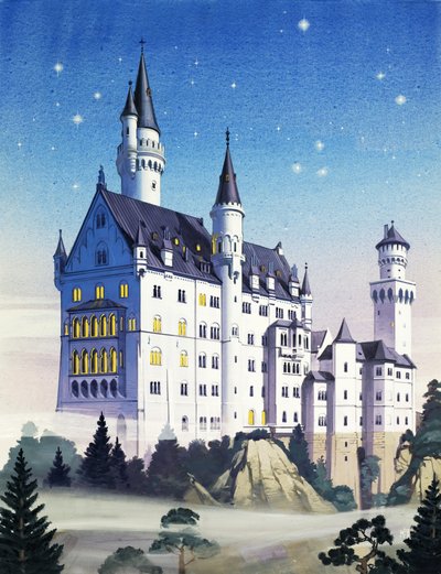 Neuschwanstein autorstwa Angus McBride
