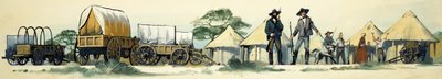 Pionierzy w Mashonaland, Afryka autorstwa Angus McBride