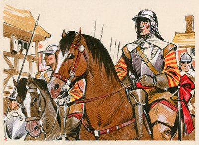 Okrągłogłowi żołnierze autorstwa Angus McBride